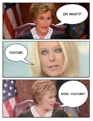 Illustration for article titled Judge Judy Vs. The YouTube Divorce Lady, Tricia Walsh-Smith